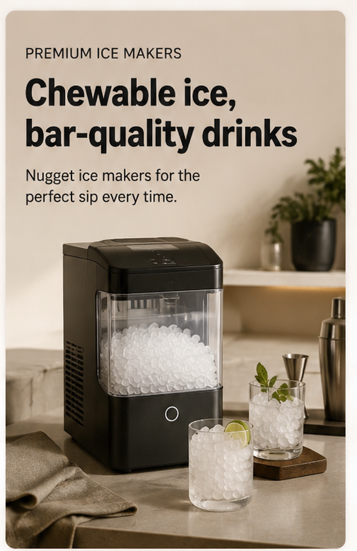 Nugget ice makers
